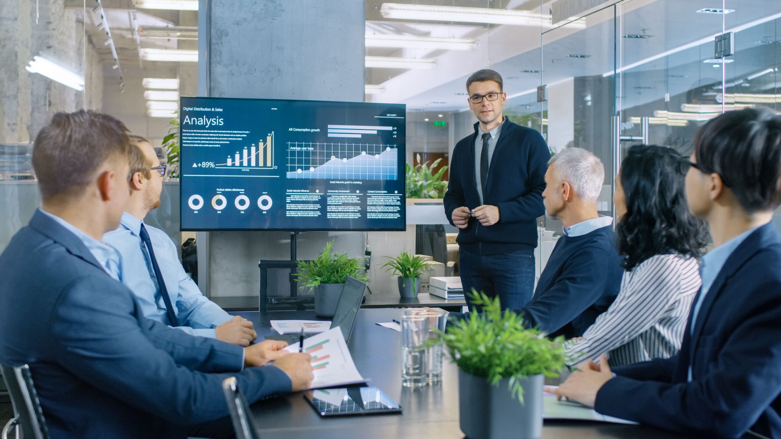 People In A Meeting Room